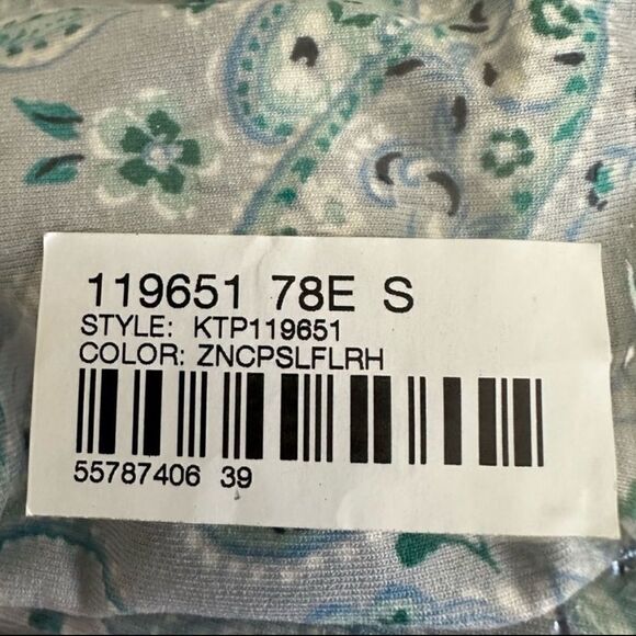 J. Jill Wearever A-Line Tank Top Paisley Women’s Size Small Chic Summer Style - Picture 8 of 8